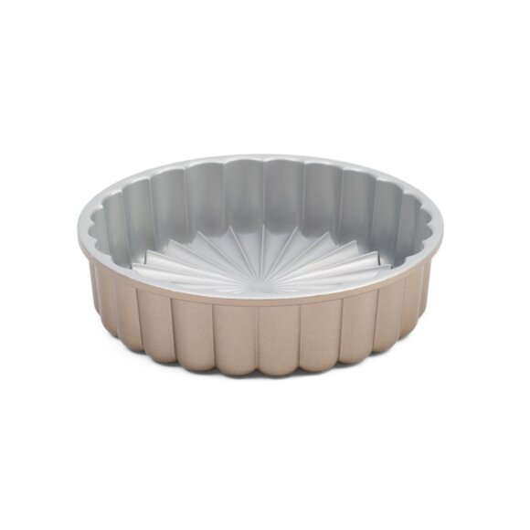 NORDICWARE Silver Made In Usa 9in Charlotte Cake Pan - Picture 1 of 1